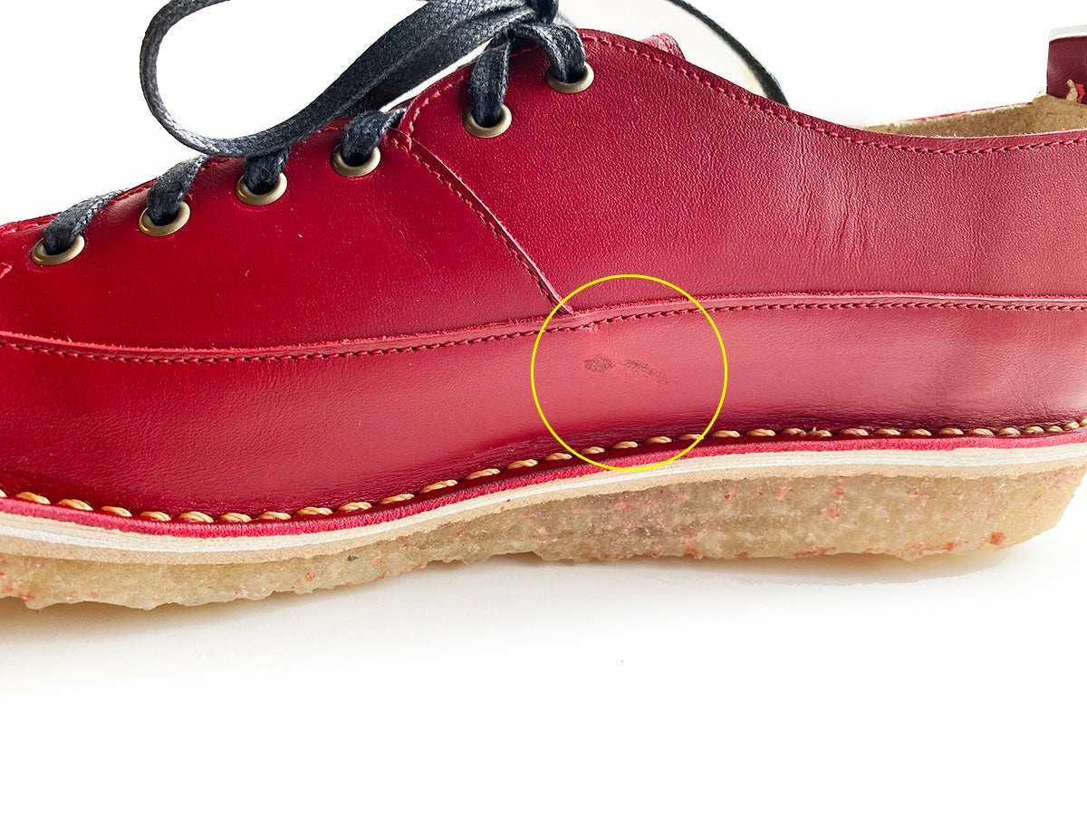 Zapato Kutsu Mujer Roja 40 - 2da selección