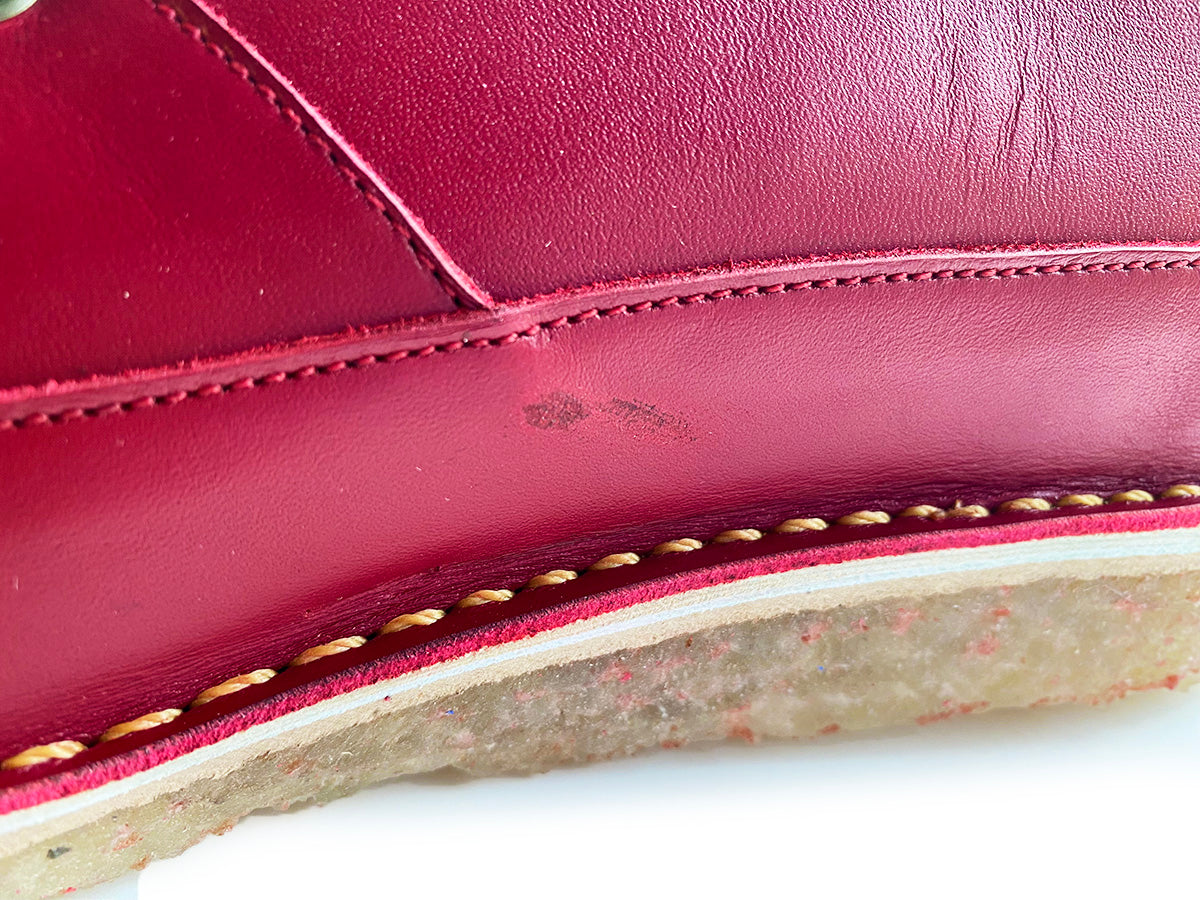 Zapato Kutsu Mujer Roja 40 - 2da selección