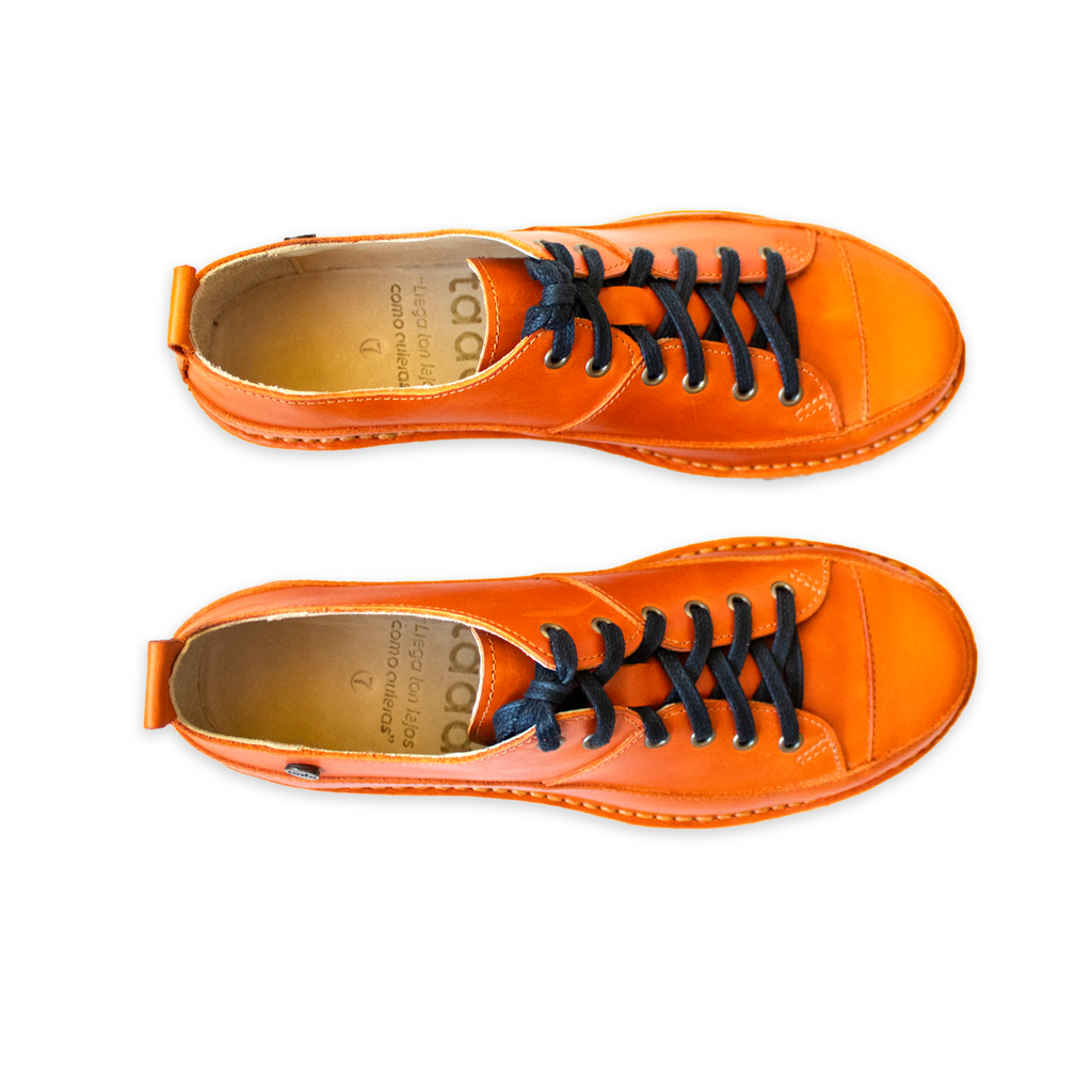 Zapato Kutsu Mujer Naranja