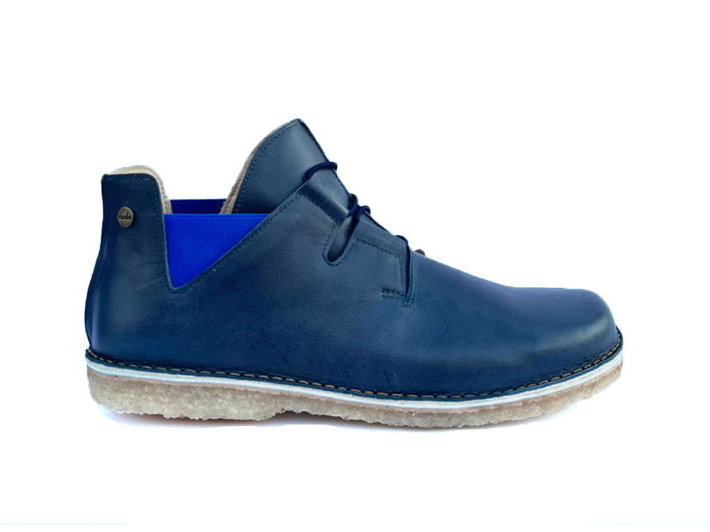 Zapato Magovi Hombre Azul Cobalto