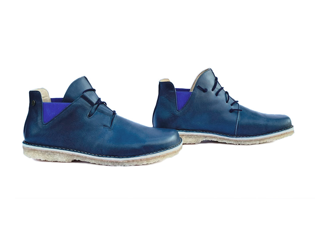 Zapato Magovi Hombre Azul Cobalto