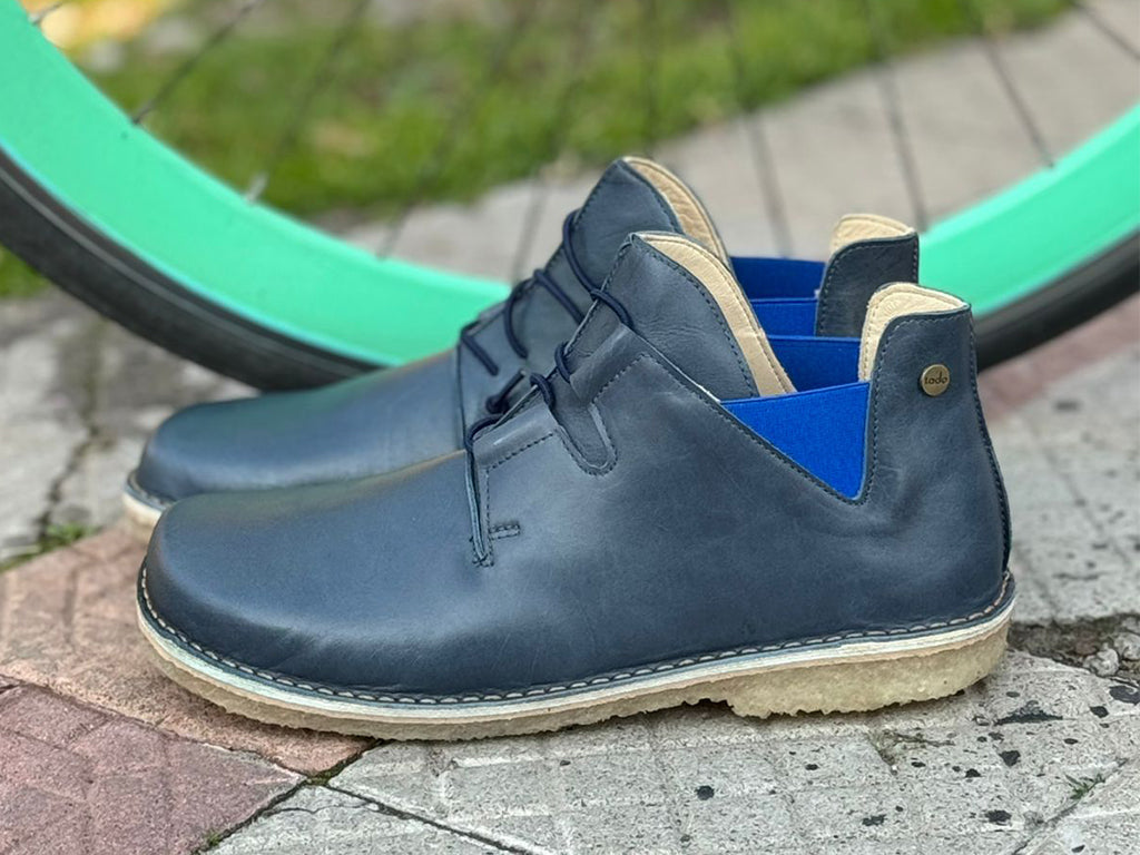 Zapato Magovi Hombre Azul Cobalto