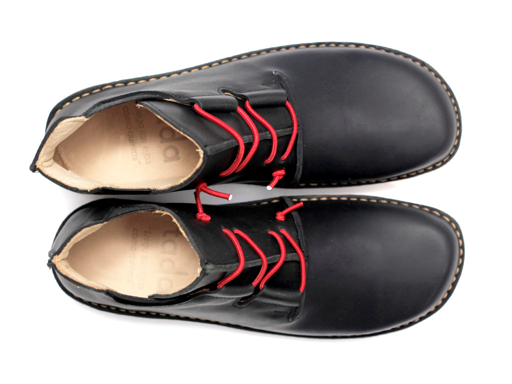 Zapato Magovi Negro Cera Mujer