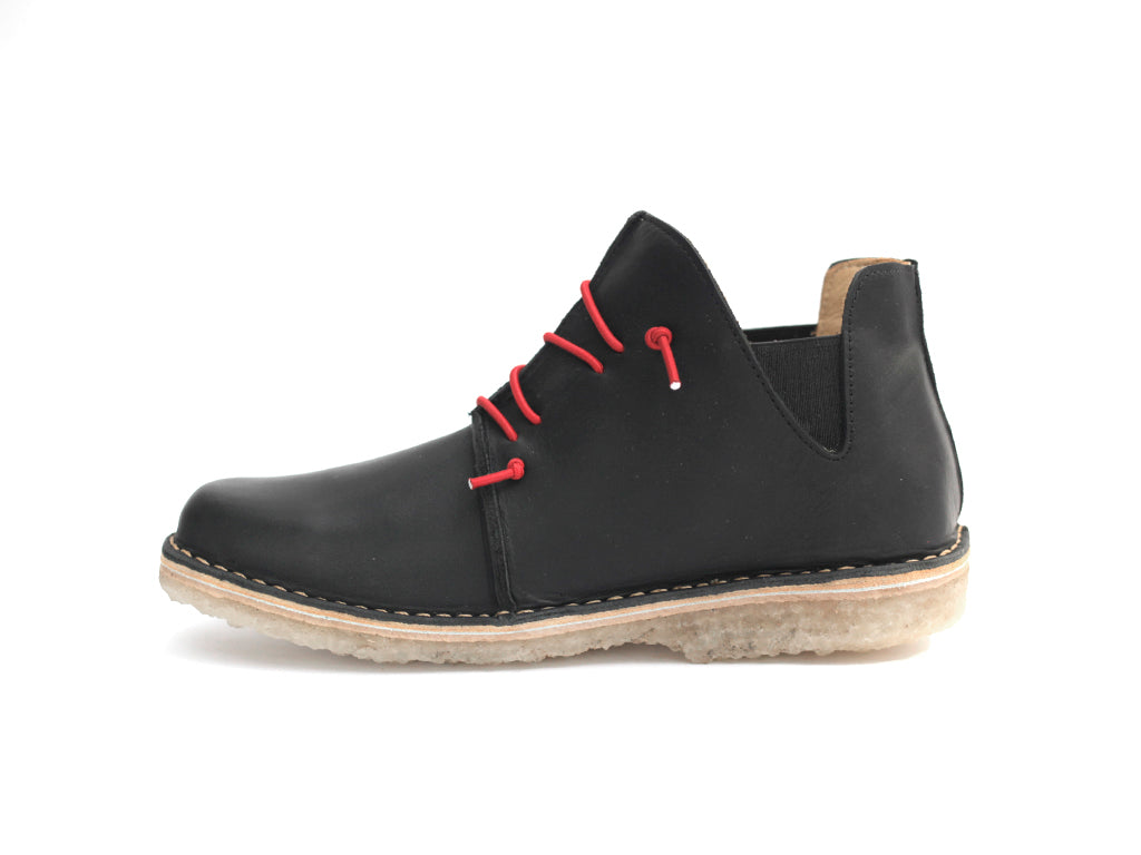 Zapato Magovi Negro Cera Mujer