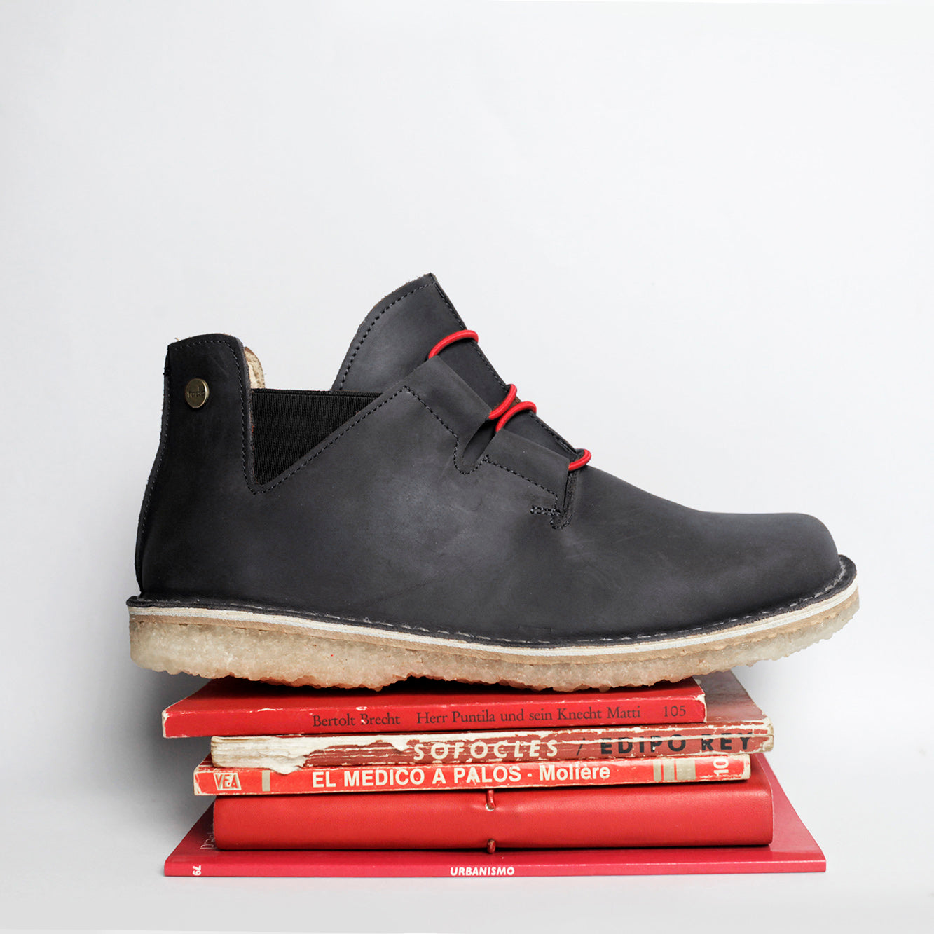 Zapato Magovi Mujer Negro Cera