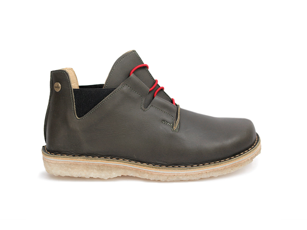 Zapato Magovi Hombre Olivo Cera