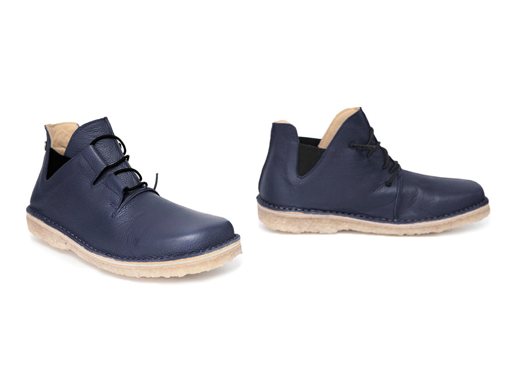 Zapato Magovi Hombre Azul Marino Poro