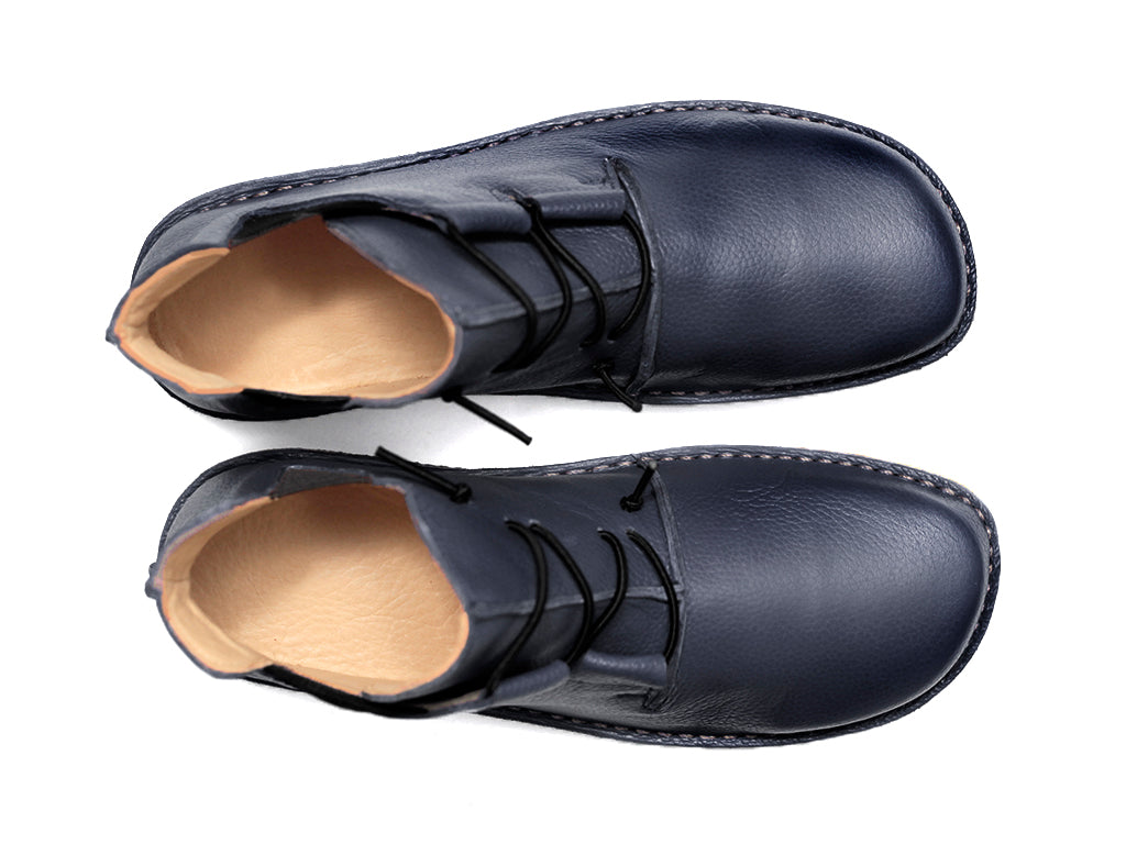 Zapato Magovi Hombre Azul marino poro