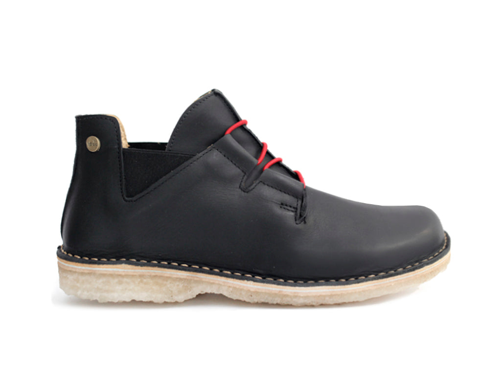 Zapato Magovi Hombre Negro Cera