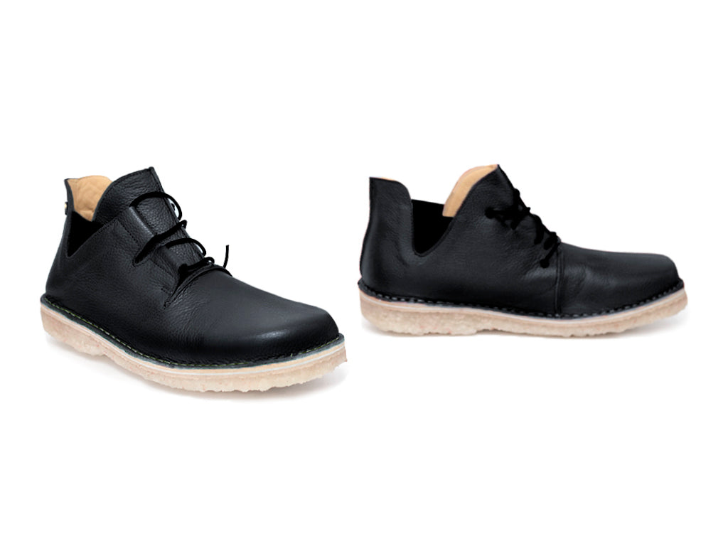 Zapato Magovi Hombre negro poro