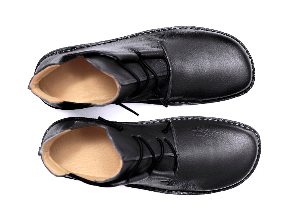 Zapato Magovi Hombre negro poro