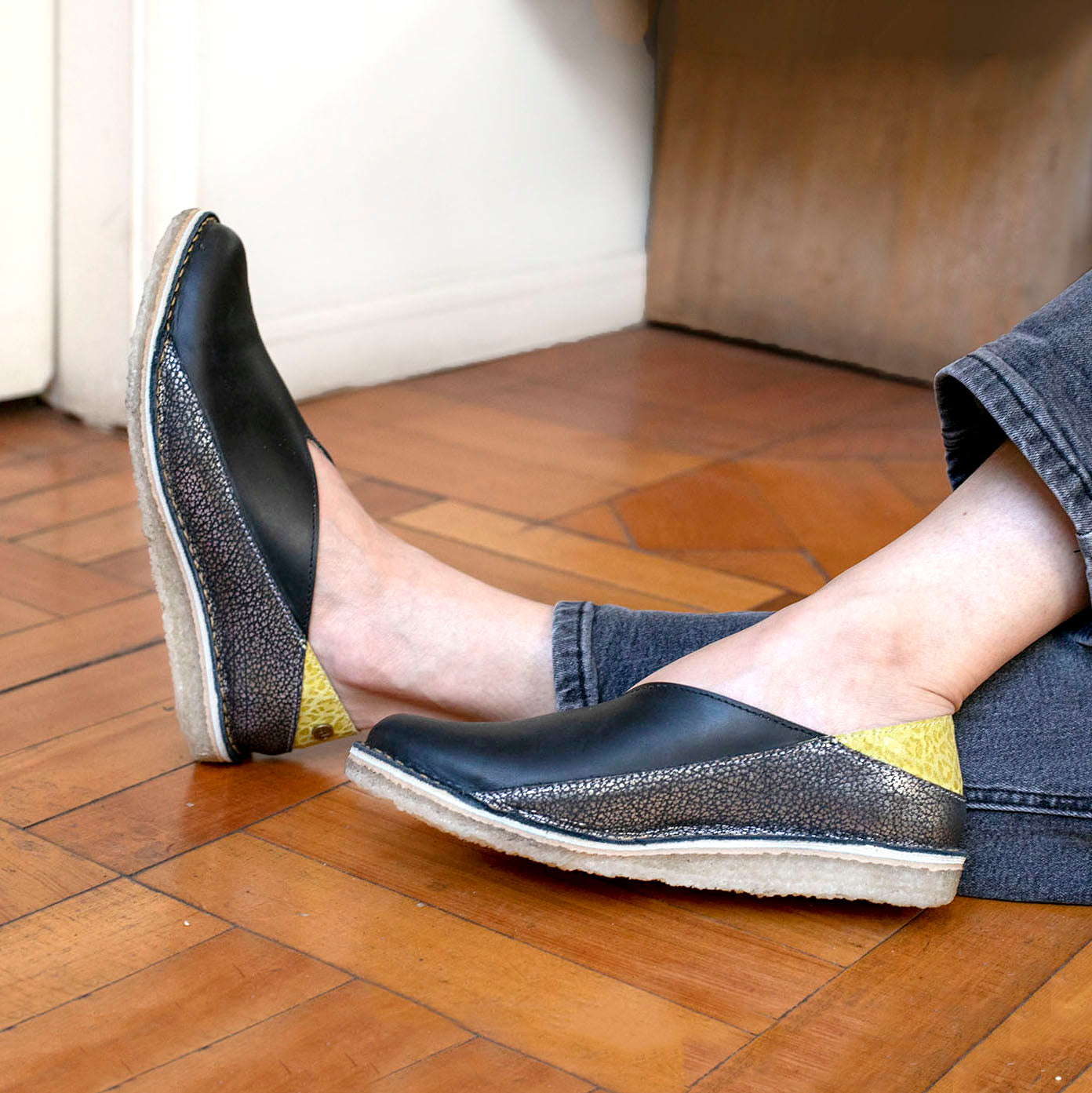 Zapato Mitsue Craque Plata - Piña