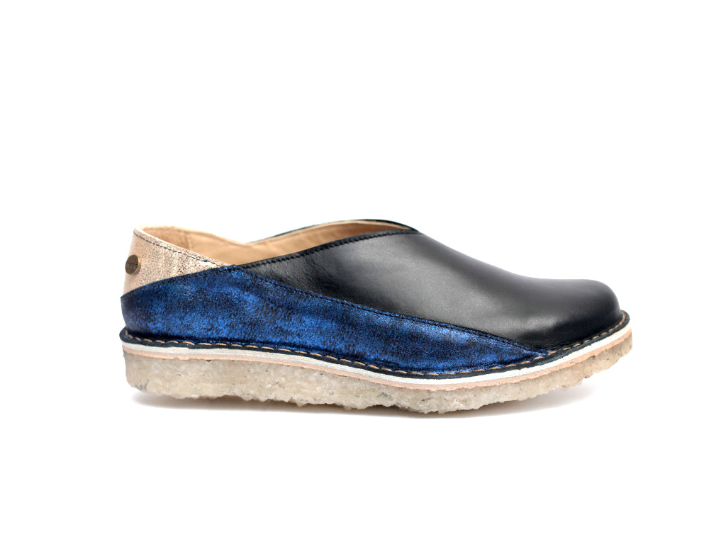 Zapato Mitsue Mujer Azul Metal