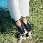 Zapato Mitsue Mujer Azul Metal