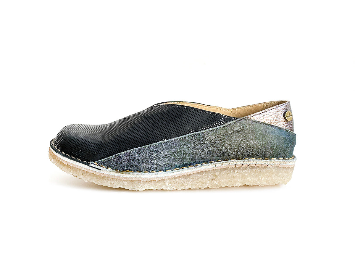 Zapato Mitsue Mujer Negro Brillos 36 - 2da selección