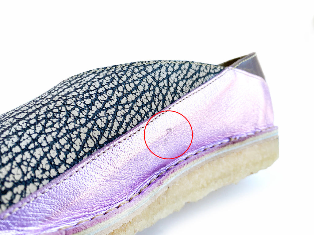 Zapato mujer Mitsue Jaspe Violeta 38 - 2da selección