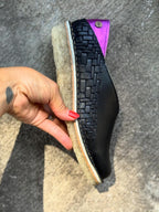 Mitsue Mujer Negro Violeta Metal