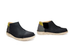 Zapato Nordico Mujer Negro Cera - Amarillo