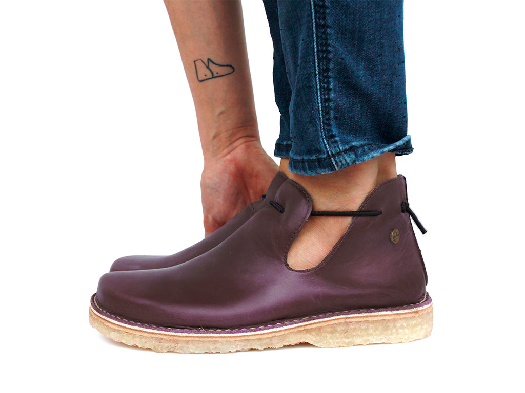 Zapato Original Mujer Burdeo