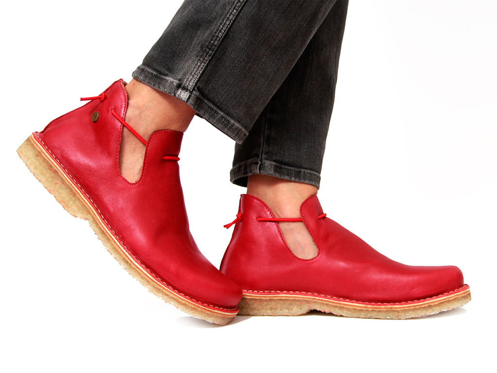 Zapato Mujer Original Rojo liso