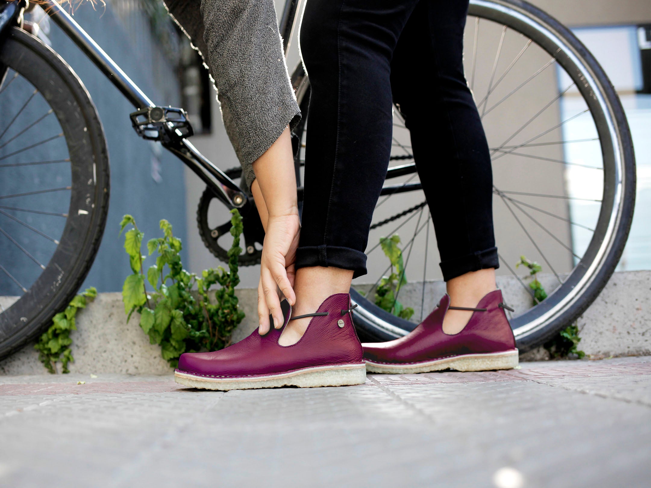 Zapato Original Mujer Vino