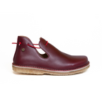 Original Burgundy /Horma ancha 9572, minimalista, transición a Barefoot