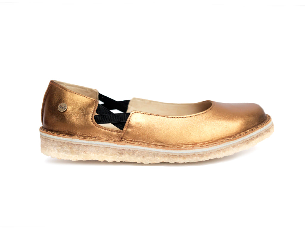 Zapato Mujer Reina Bronce