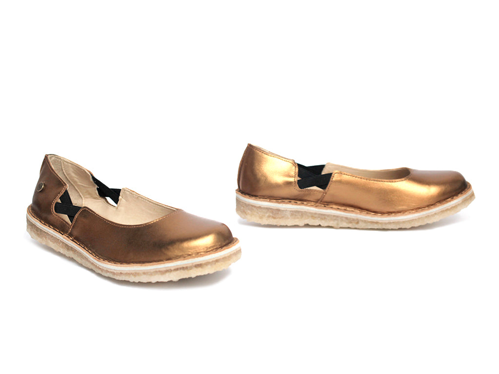 Zapato Reina Mujer Bronce