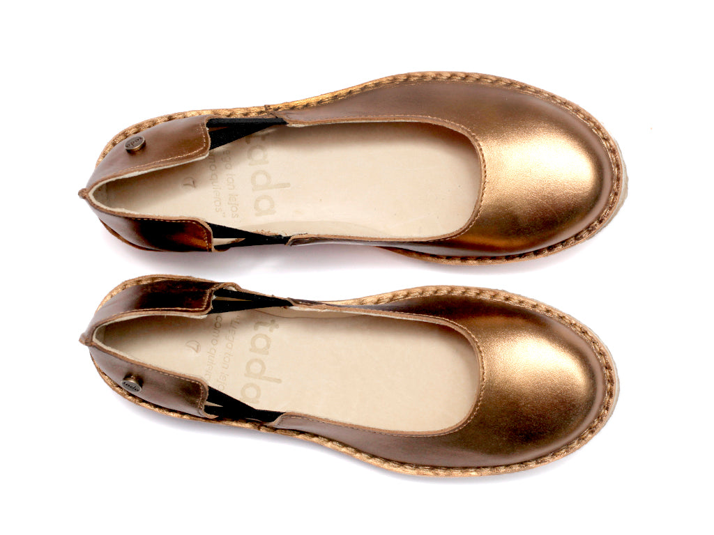Zapato Reina Mujer Bronce