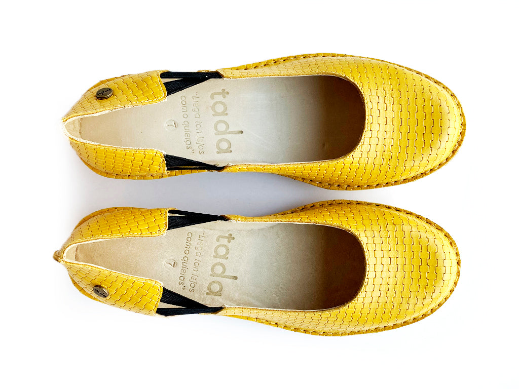 Zapato Mujer Reina Amarillo