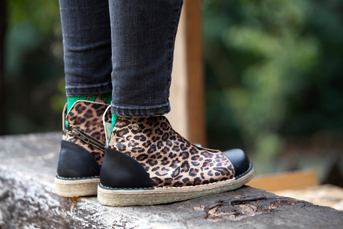 Botín Rhino Mujer Animal Print