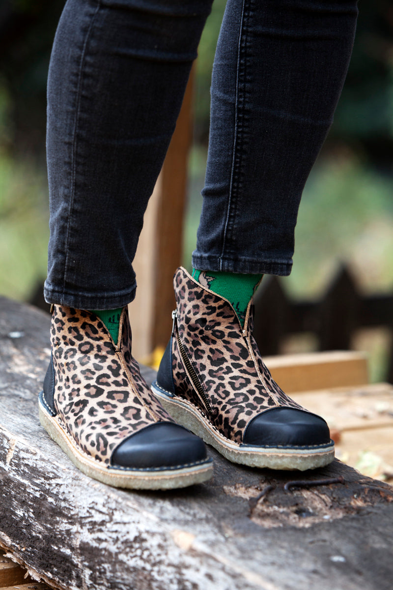 Botín Rhino Mujer Animal Print