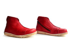 Botín Rhino Mujer Rojo Poro