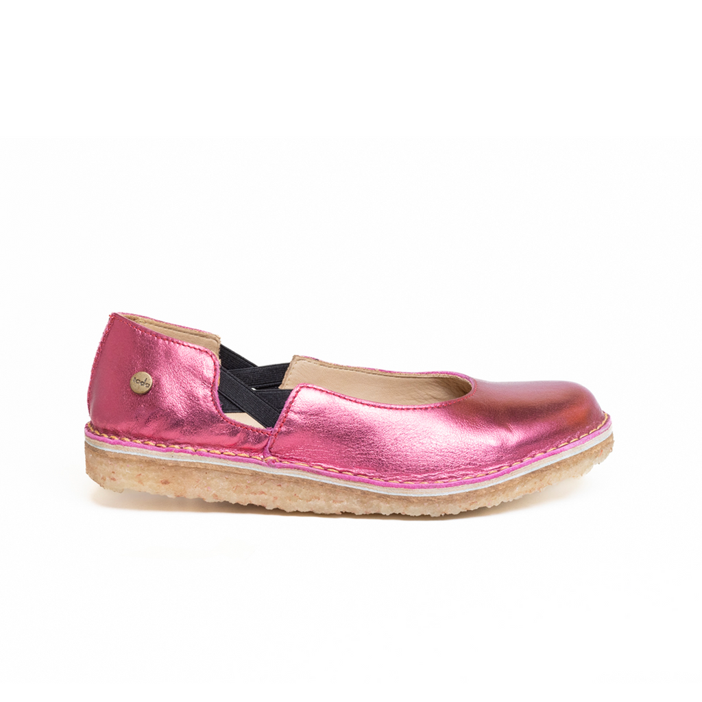 Reina fucsia metal/ Horma redonda fina 9486