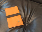 Tabaquera  cuero Naranja