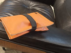 Tabaquera  cuero Naranja