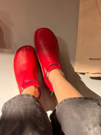 Original Rojo/ Horma 9572 ancha/minimalista de transición Barefoot