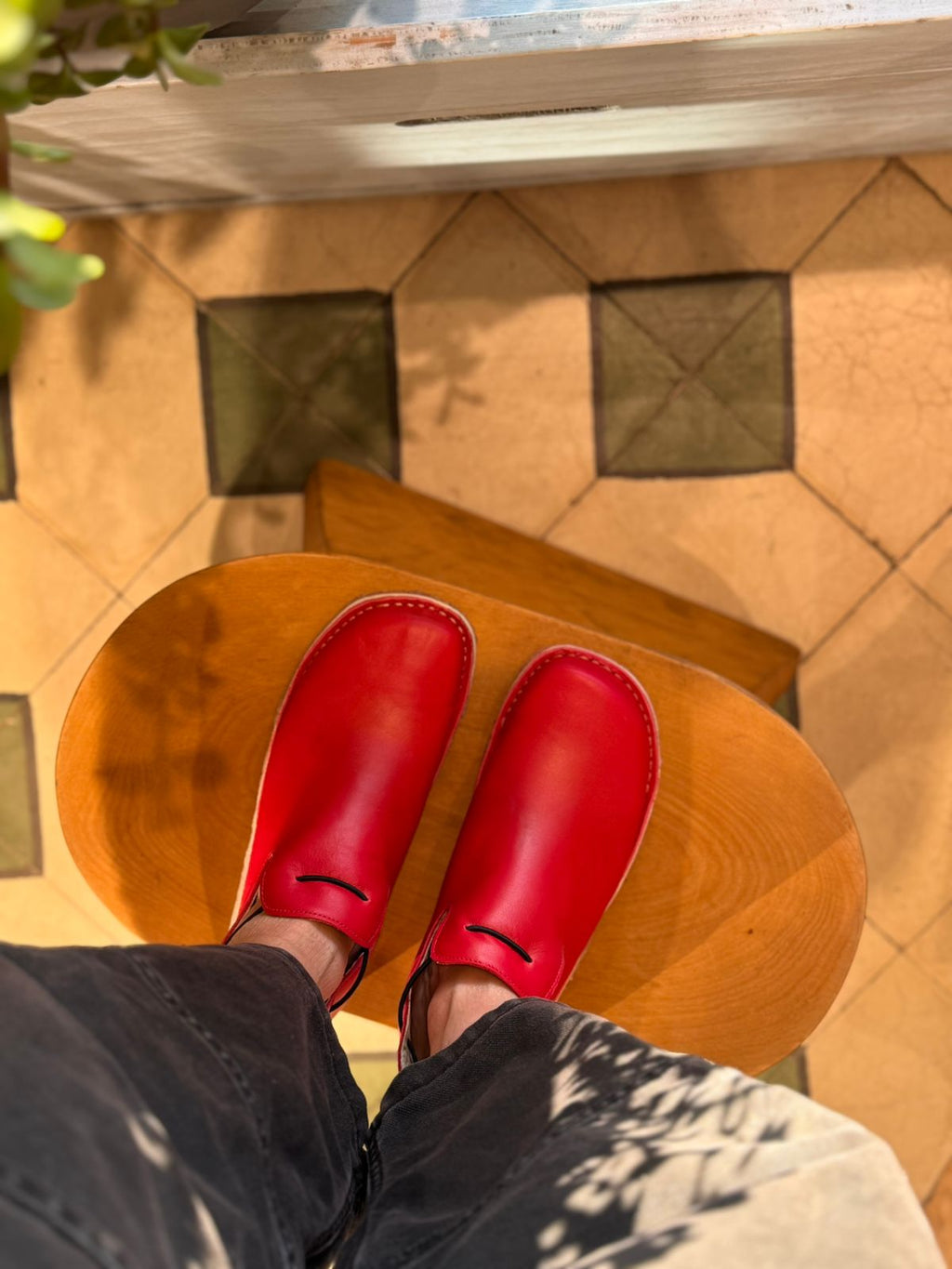 Original Rojo/ Horma 9572 ancha/minimalista de transición Barefoot