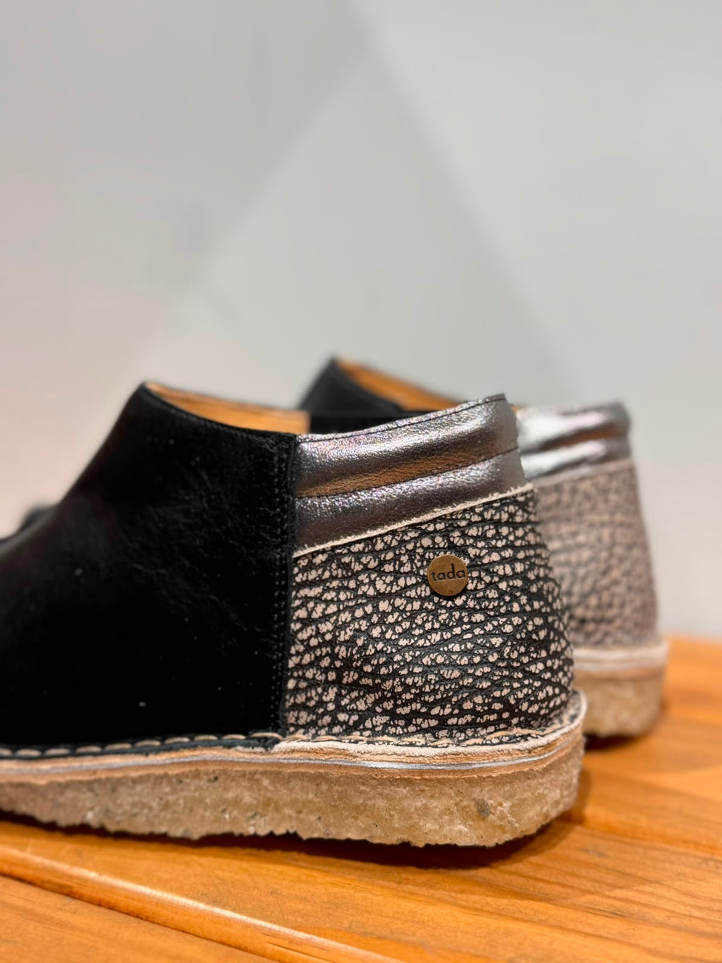 Nordico Negro Jaspe/ Horma ancha 9572, minimalista transición Barefoot