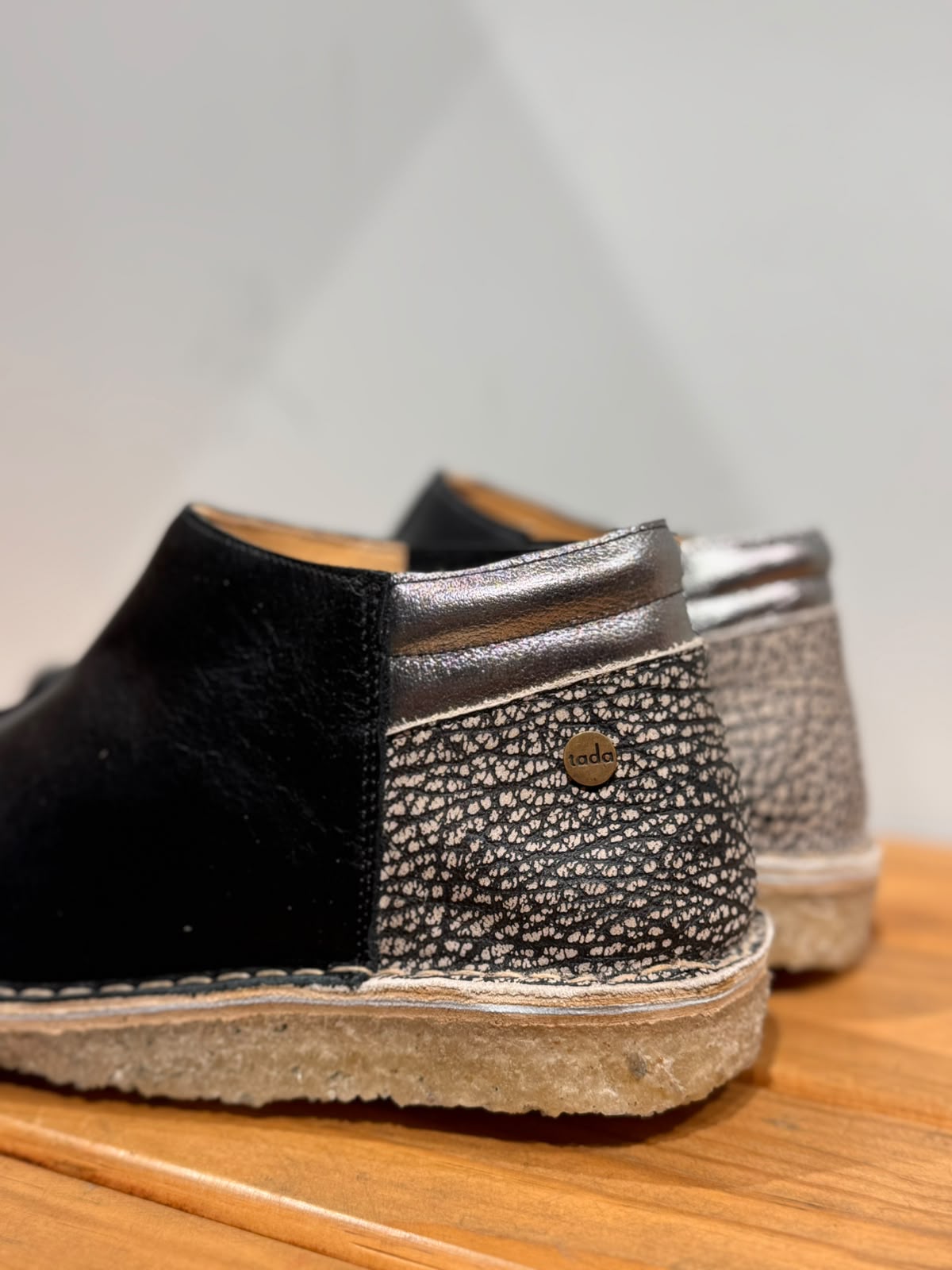Nordico Negro Jaspe/ Horma ancha 9572, minimalista transición Barefoot