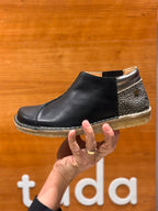 Nordico Negro Jaspe/ Horma ancha 9572, minimalista transición Barefoot