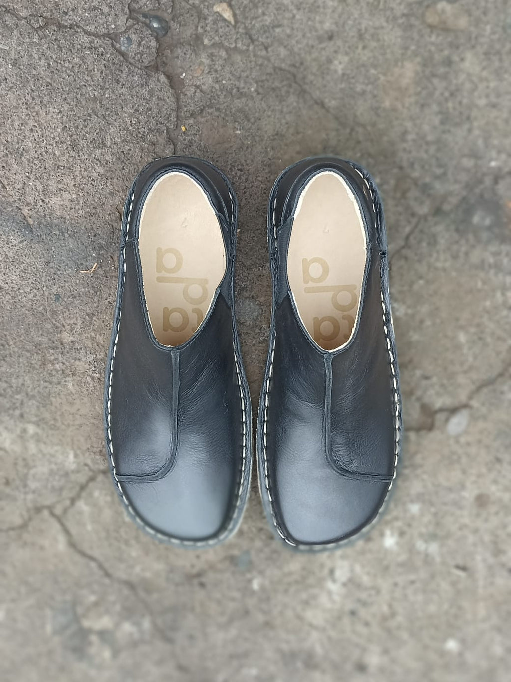 Nordico Negro Cera / Horma ancha 9572, minimalista transición Barefoot