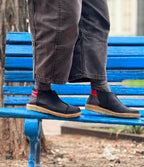 Nordico Negro Cera ,Gris, Rojo / Horma ancha 9572, minimalista transición Barefoot