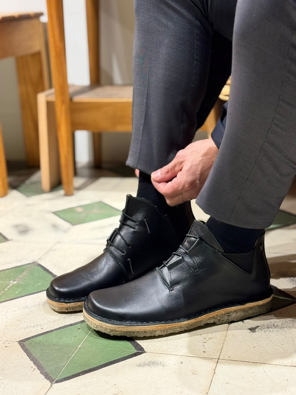 Zapato Magovi Hombre Negro