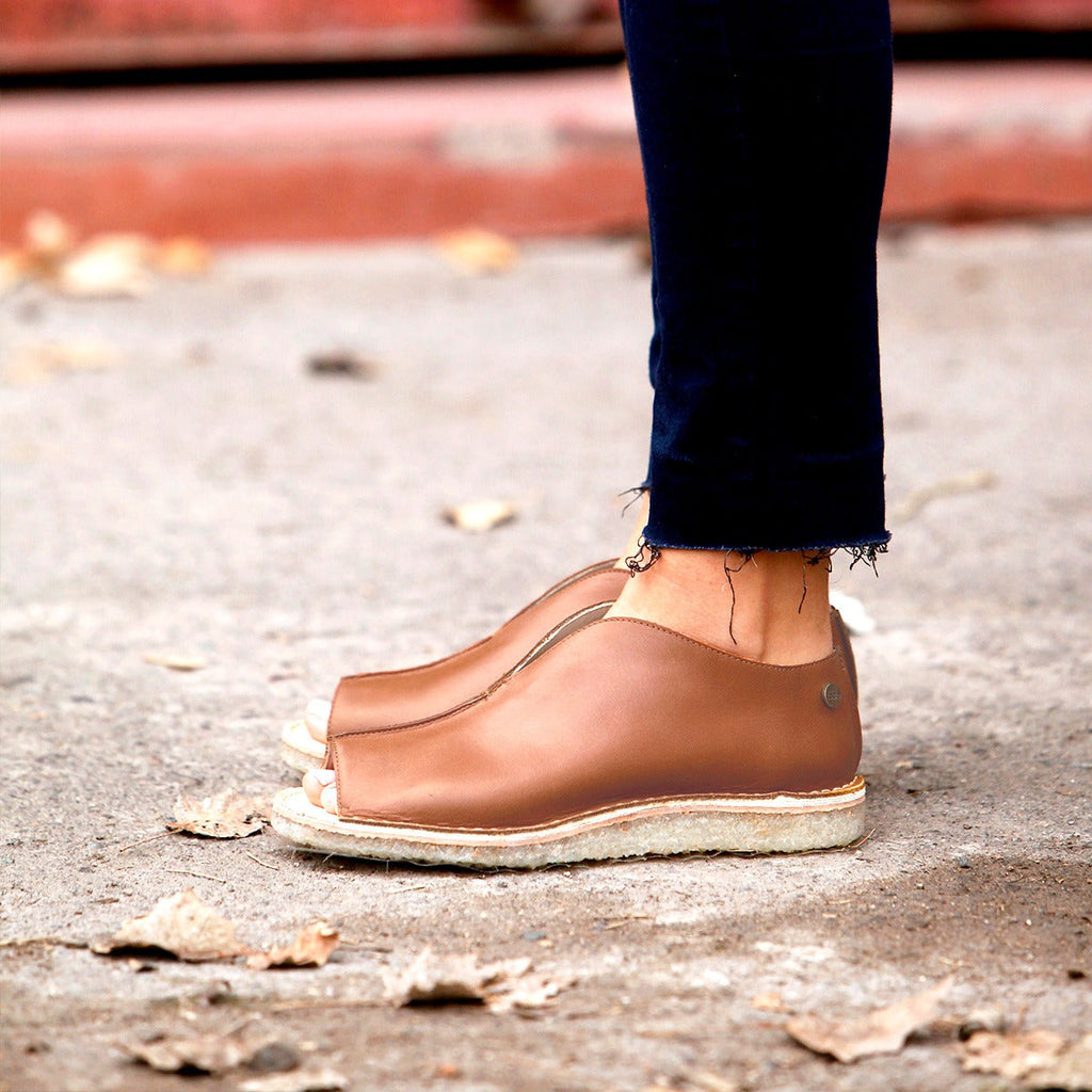 Sandalia Duo Toffee