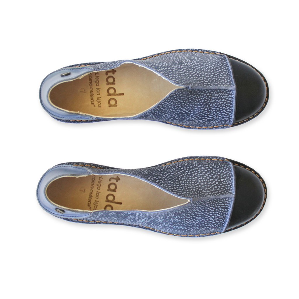 Zapato Eva Mujer Negro Elefante Malva