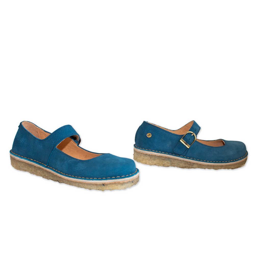 Zapato Flora Azul Rey