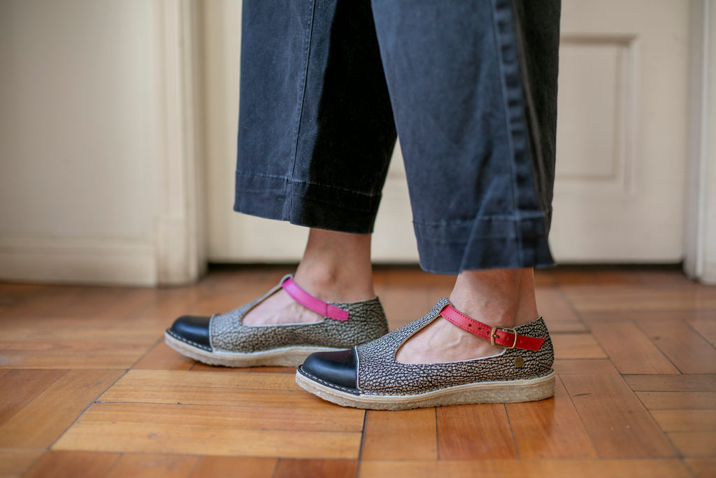 Zapato Gina Mujer Jaspe - Asimétrico