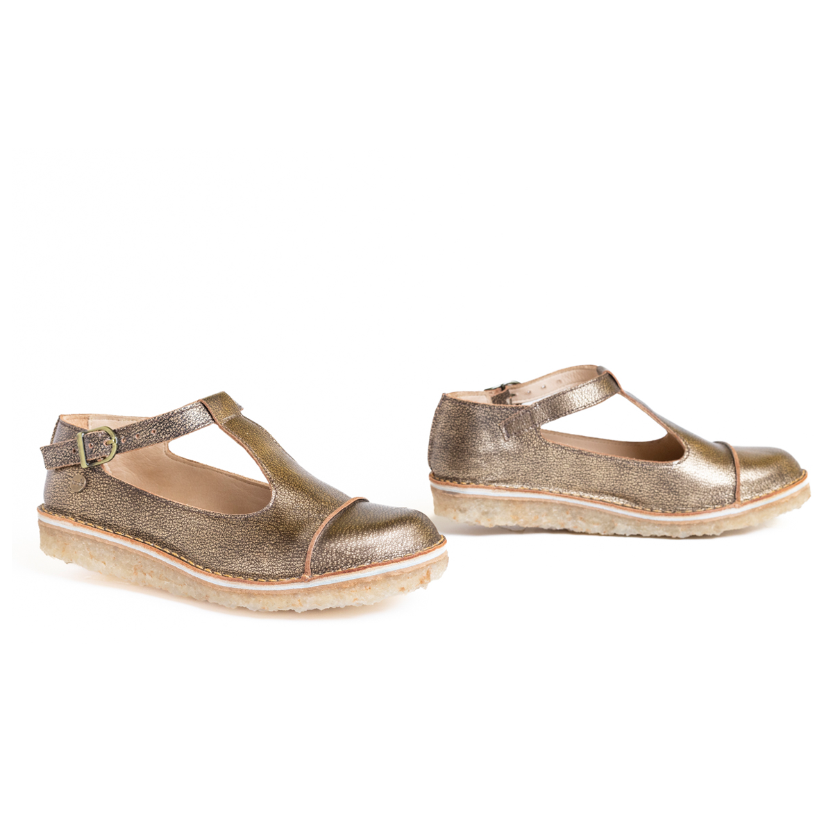 Zapato Gina Mujer Oro Viejo