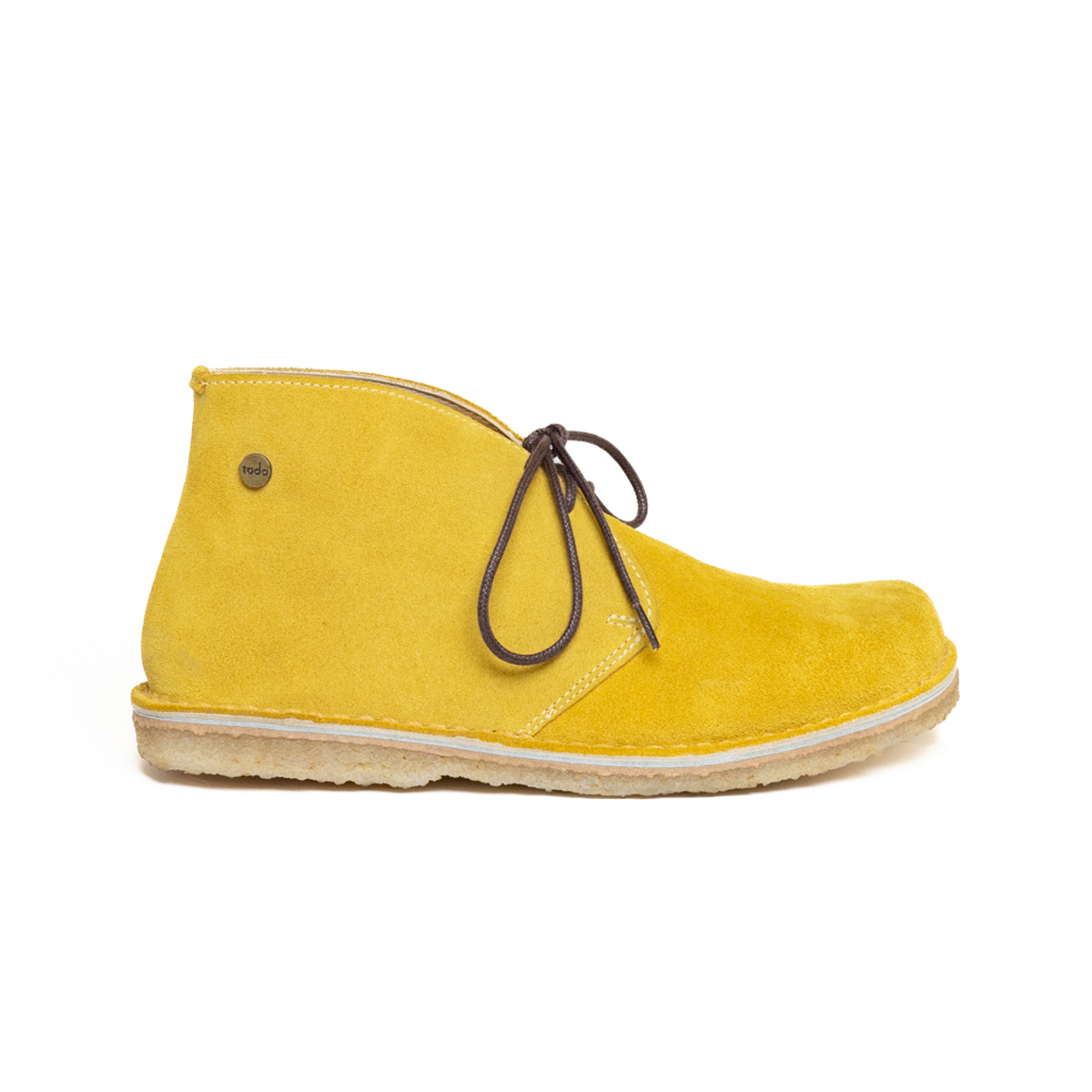 Zapato Leñador Mujer Reno Amarillo